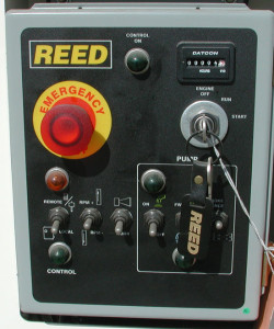 REED A Series concrete line pump controls