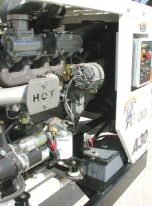REED A Series concrete line pump engine