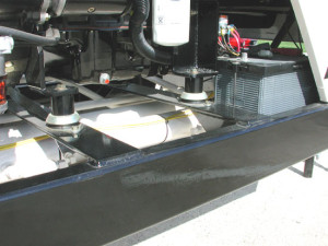 REED A Series concrete line pump engine mounts