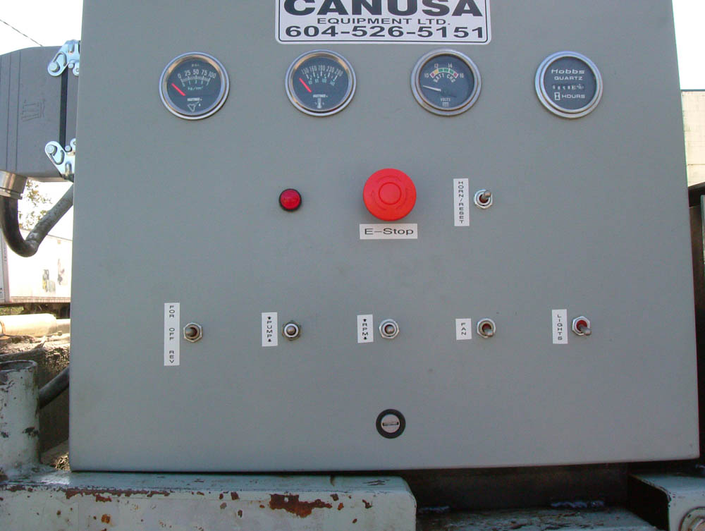 Thomsen 2001C used concrete pump detail